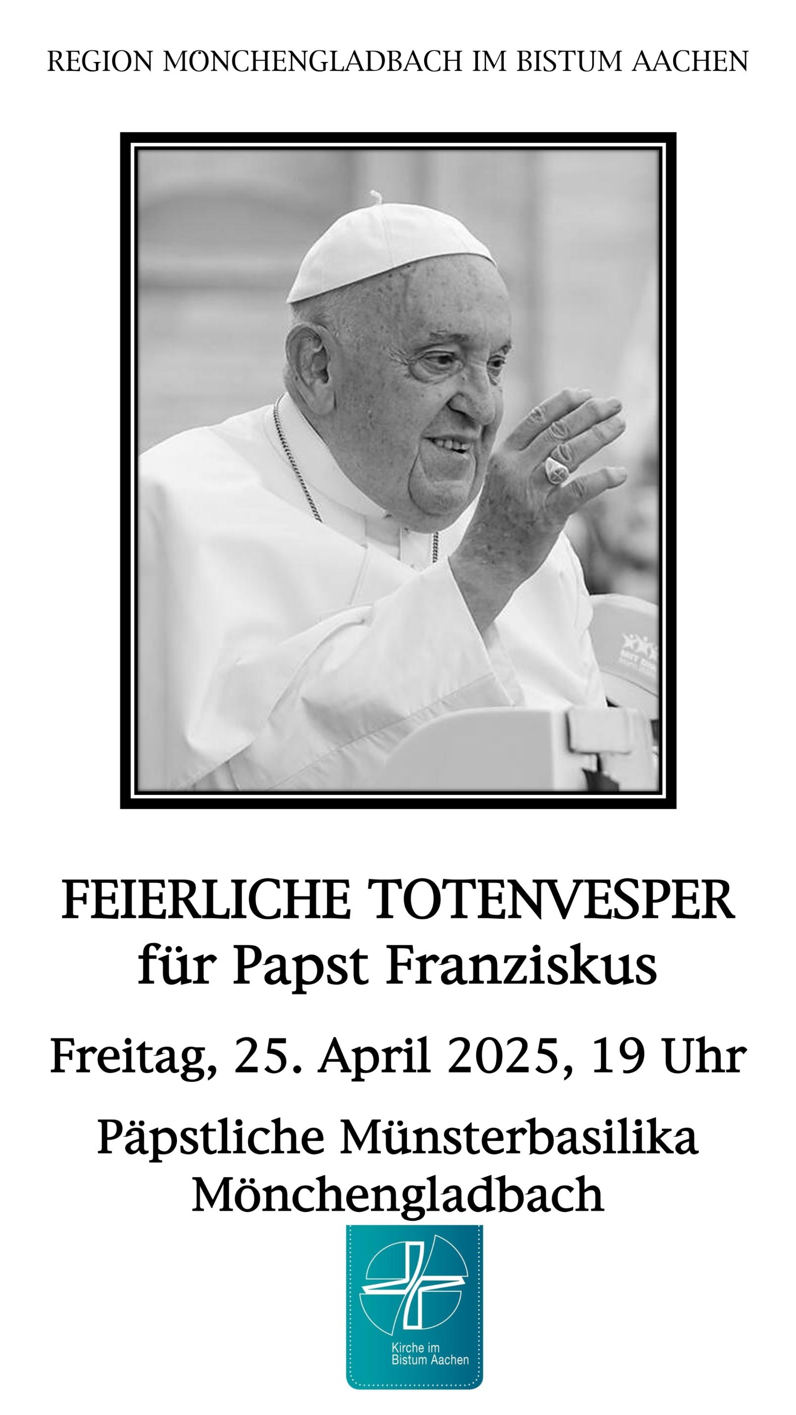 Totenvesper Papst Franziskus (c) U.C.